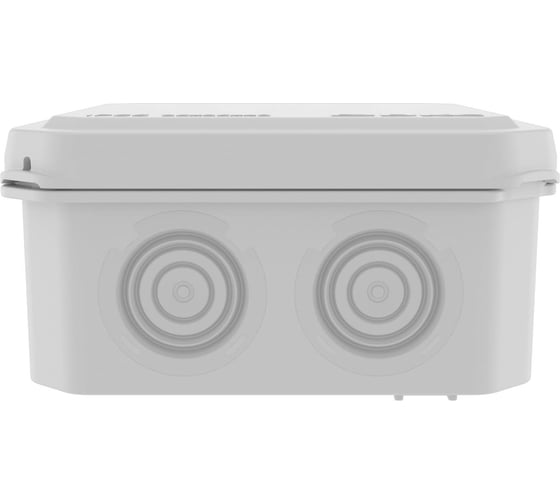 Изображение товара Коробка ответвительная DKC с 8 2 кабельными вводами д.20/20мм, IP55,85x85x40мм 1 ШТ 53785