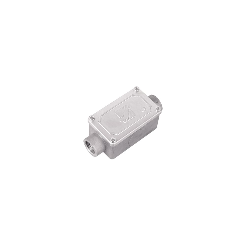 Изображение товара Алюминиевая распаечная коробка DKC с двумя вводами IP55 118x51x42 мм