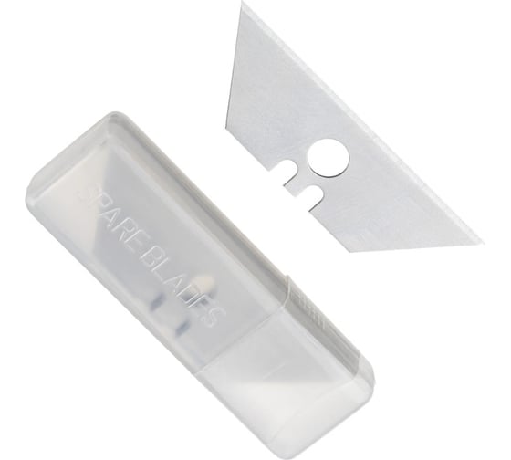 Изображение товара Запасные трапециевидные лезвия Topfort 19мм углеродистая сталь, 10шт, пластик бокс, для SX787, SX12-2, SX12-3, блистер 1960451