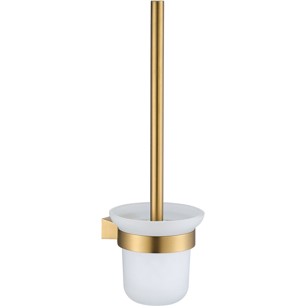 Изображение товара Настенный туалетный ёрш Shevanik SG5700G в золотом сатине