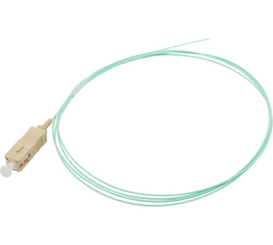 Изображение товара Пигтейл LANMASTER SC/PC, многомодовый OM3, 1.5 м LAN-PIG-SC/OM3-1.5