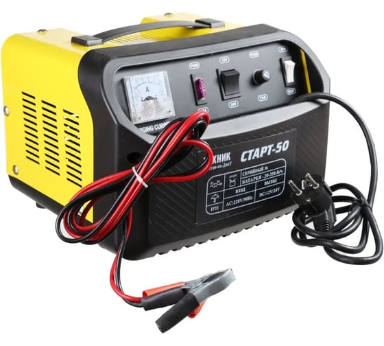 Изображение товара Зарядное устройство СТАРТ-50 12/24В ток зарядки 20-350А/ч ТД Техник 79