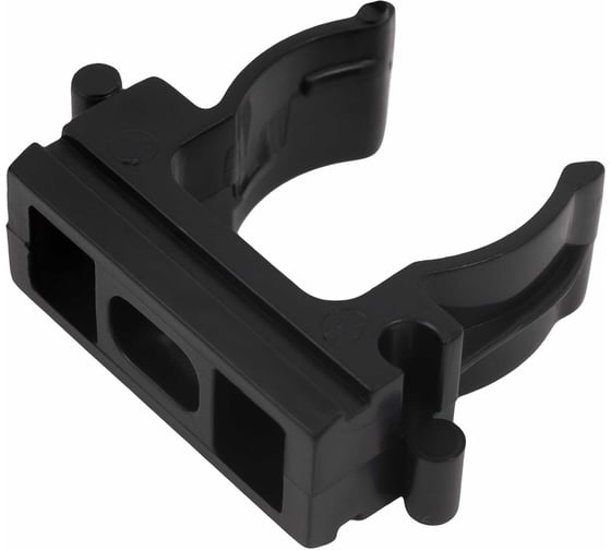 Изображение товара Крепёж-клипса для труб Gigant полипропилен D20 черная 100шт 123939