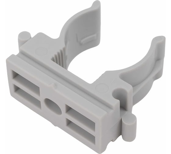 Изображение товара Крепеж-клипса для труб Gigant прямой монтаж D20 серая 100шт 123933