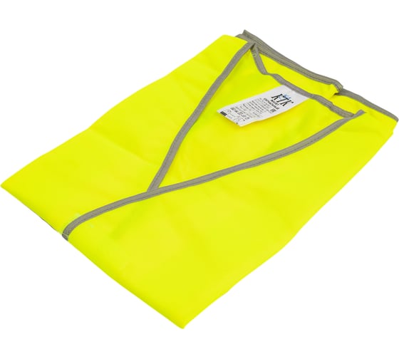 Изображение товара Жилет сигнальный Костромская Текстильная Компания тип 2 трикотажное полотно, 120, застежка велькро, лимон, M (88-92), 170-176 4660319319222
