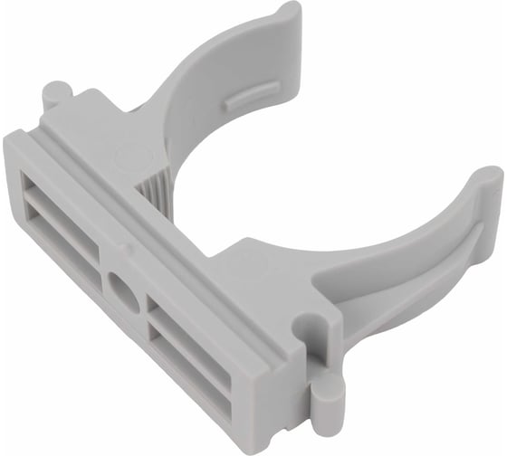 Изображение товара Крепеж-клипса для труб Gigant прямой монтаж D32 серая 25шт 123938