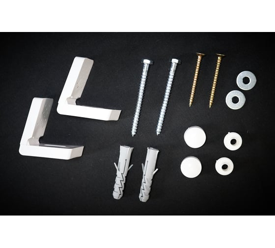 Изображение товара Внутренний крепеж унитаза и биде (в фирменном пакете с подвесом) Сантехкреп 1.2.4.