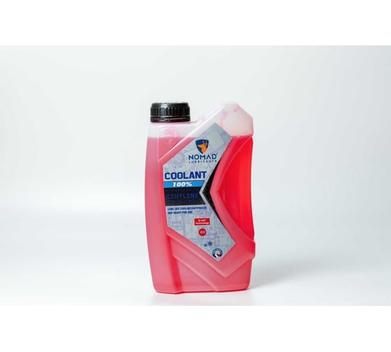 Изображение товара Охлаждающая жидкость концентрат Nomad разбавлять дистиллированной водой 1/1, цвет красный, Long Life Coolant/Antifreeze Concentrate G12 100%, 20л 13439