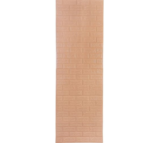 Изображение товара Рулон 3D панель для стен LAKO DECOR, коллекция Классический кирпич Капуччино, 70x600 (5мм) LKD-01-04-115-RU