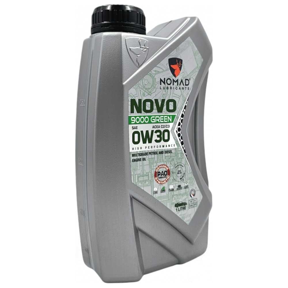 Изображение товара Масло моторное синтетическое Nomad 9000 Green SAE 0W30 1л для легковых автомобилей