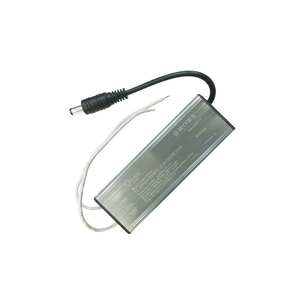Изображение товара Блок питания 40Вт для светодиодных панелей FL-LED PANEL-C40Std PF>0.5