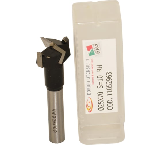 Изображение товара Сверло чашечное Dorigo HW для станка 25x70.0, S=10x26, RH 11052963