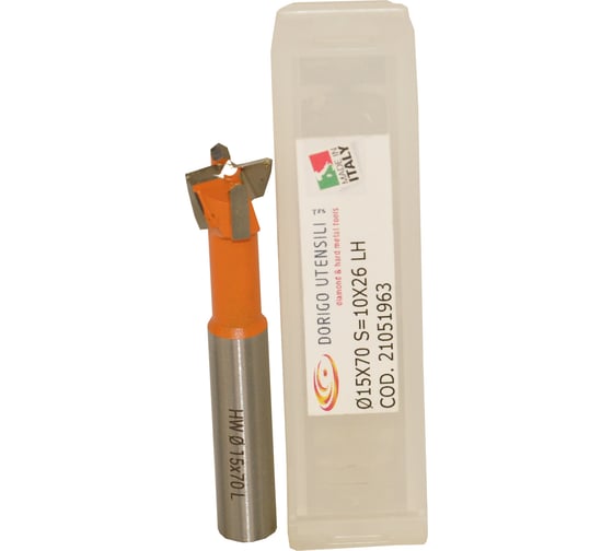 Изображение товара Сверло чашечное Dorigo HW для станка 15x70.0, S=10x26, LH 21051963