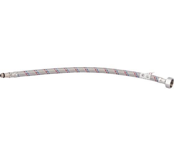 Изображение товара Подводка для смесителей СТМ сталь, 1/2xM10x40 см., короткий. штуцер CWFSS040