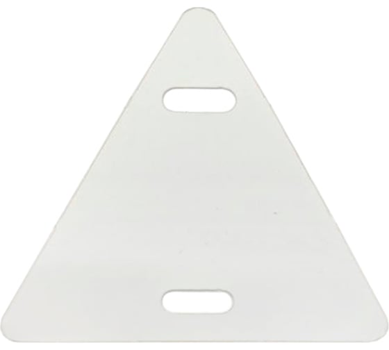 Изображение товара Комплект 2 в 1 -3 для контрольного кабеля, треугольная бирка У-136, 60x55 мм (2 рулона по 500 шт.) и риббон 75 м Vell 338726