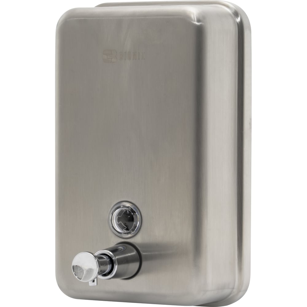 Изображение товара Дозатор для мыла настенный BIONIK 1л из нержавеющей стали