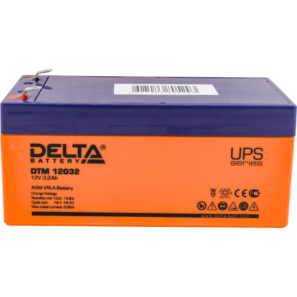 Аккумуляторная батарея DELTA батарея для ибп delta dtm 12120 l 12в 120ач