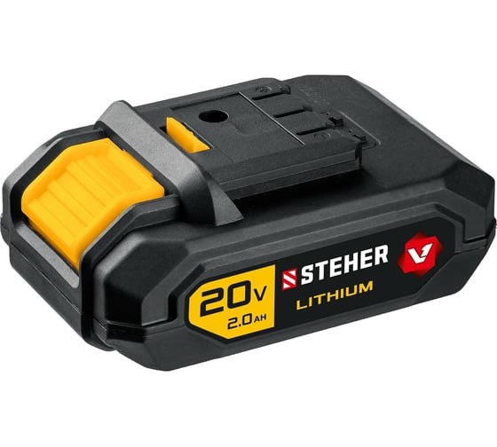 Изображение товара Батарея аккумуляторная тип V1 (20 В; 2 Ач; Li-Ion) STEHER V1-20-2