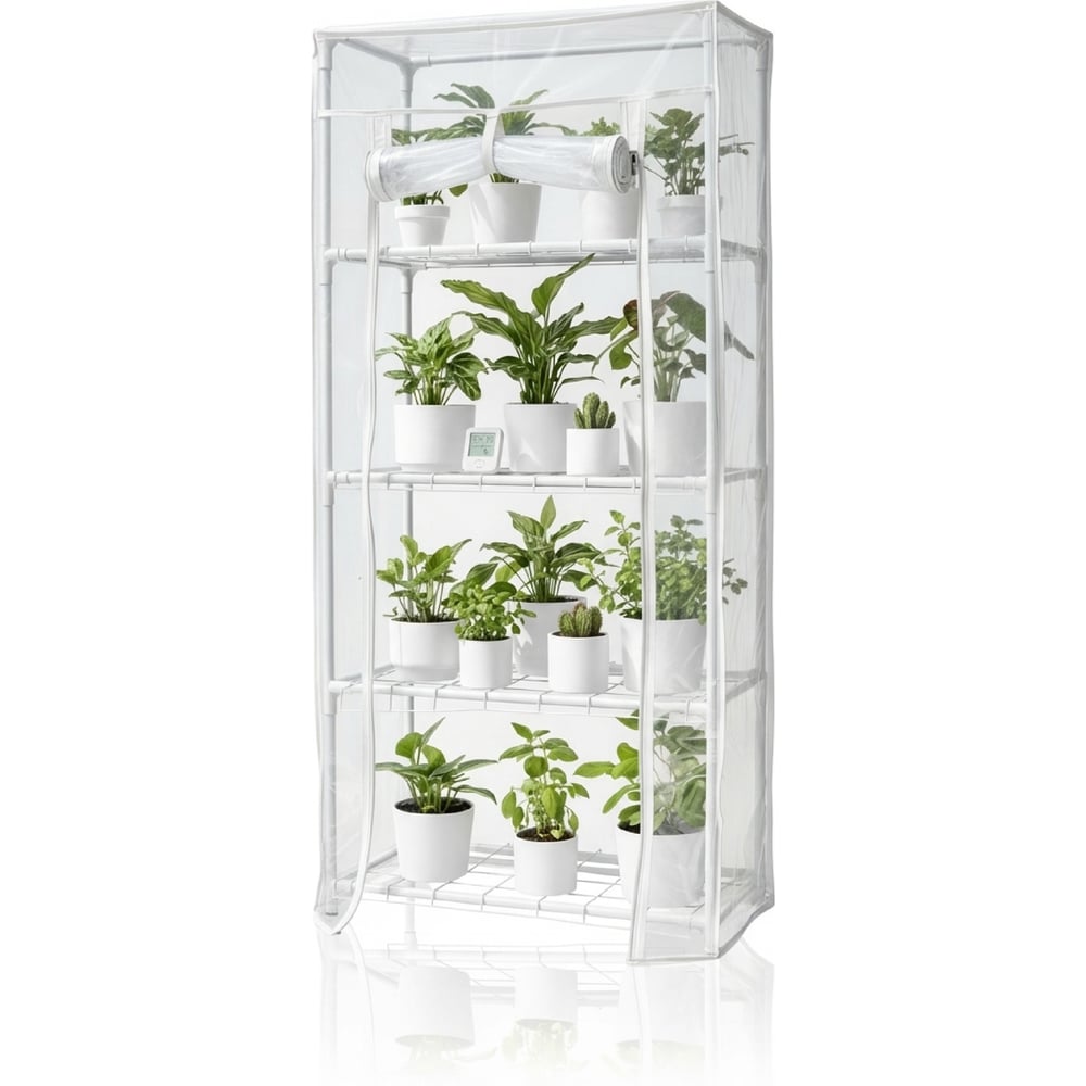 Изображение товара Парник для рассады ГеоПластБорд с чехлом 46х24х100 см