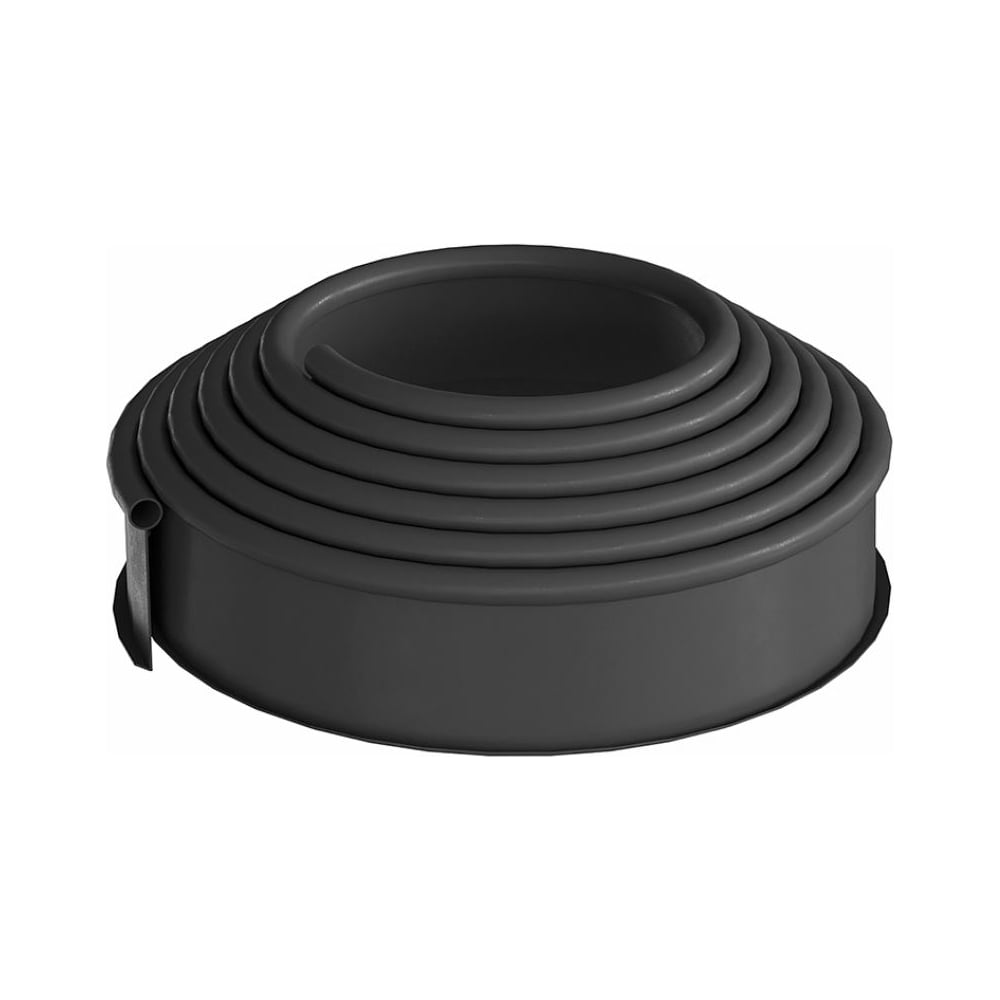 Изображение товара Садовая бордюрная лента ГеоПластБорд Деко Про 10 м черная для ландшафтного дизайна