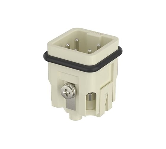 Изображение товара Контактная вставка BEISIT, разъем на 4 контакта (PIN) 3A, HA-004-M