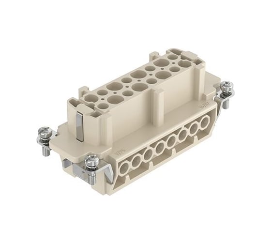 Изображение товара Контактная вставка BEISIT, разъем на 16 контакта (PIN) 16A, HE-016-F