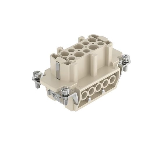 Изображение товара Контактная вставка BEISIT, разъем на 10 контакта (PIN) 16A, HE-010-F