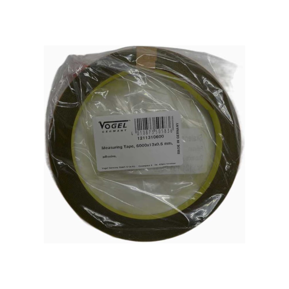 Изображение товара Линейка самоклеящаяся Vogel 6000x13x0.5 мм профессиональная измерительная