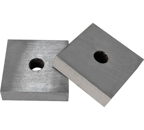 Изображение товара Лезвия сменные для станков для резки арматуры КОБАЛЬТ CR-V, для станка 920-643, 2 штуки, коробка 920-650