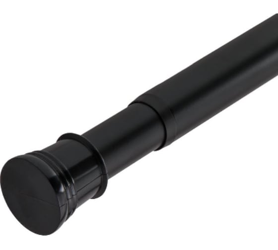 Изображение товара Карниз раздвижной алюминиевый PERFECTO LINEA 2,0 м, черный, 36-020104