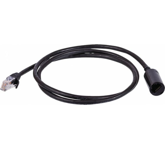 Изображение товара Удлинитель патч-корда LANMASTER UTP, категория 5E, розетка RJ45 - вилка RJ-45, 7.0 м, черный LAN-PCEXT/U5E-7.0-BK