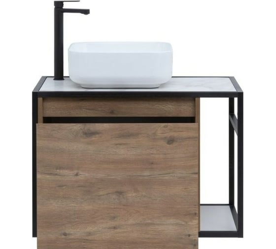 Изображение товара Тумба Aquanet Nova Lite LOFT 75 L цвет дуб рустикальный 00261658