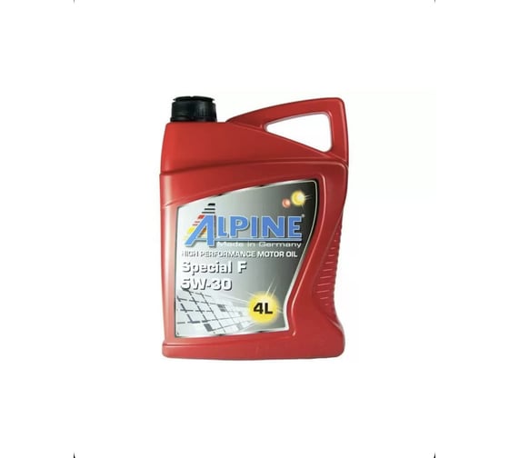 Изображение товара Масло моторное синтетическое Alpine Special F 5W-30 4L 0100189