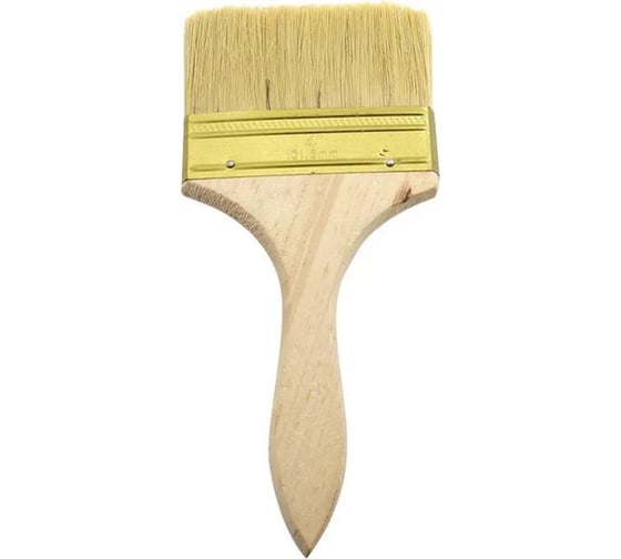 Изображение товара Кисть флейцевая/мaлярная плоская Vitatools 95 мм kist-malyarnaya-ploskaya-95mm