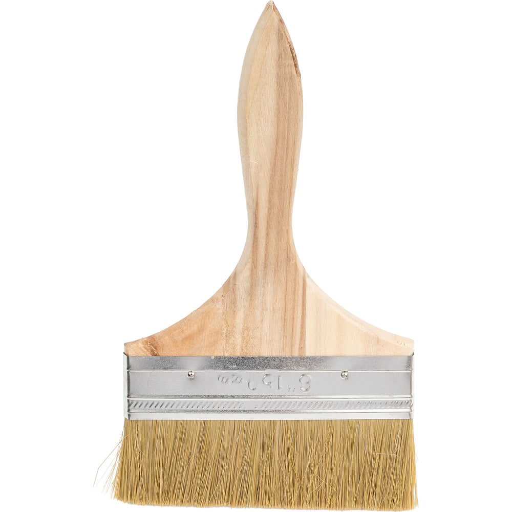 Изображение товара Флейцевая малярная кисть Vitatools 133 мм плоская для отделочных работ