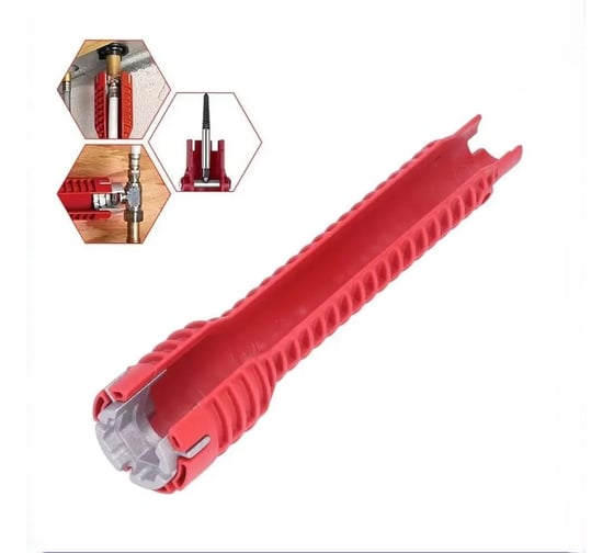 Изображение товара Многофункциональный гаечный ключ для ремонта сантехники Vitatools Инструмент KS-8