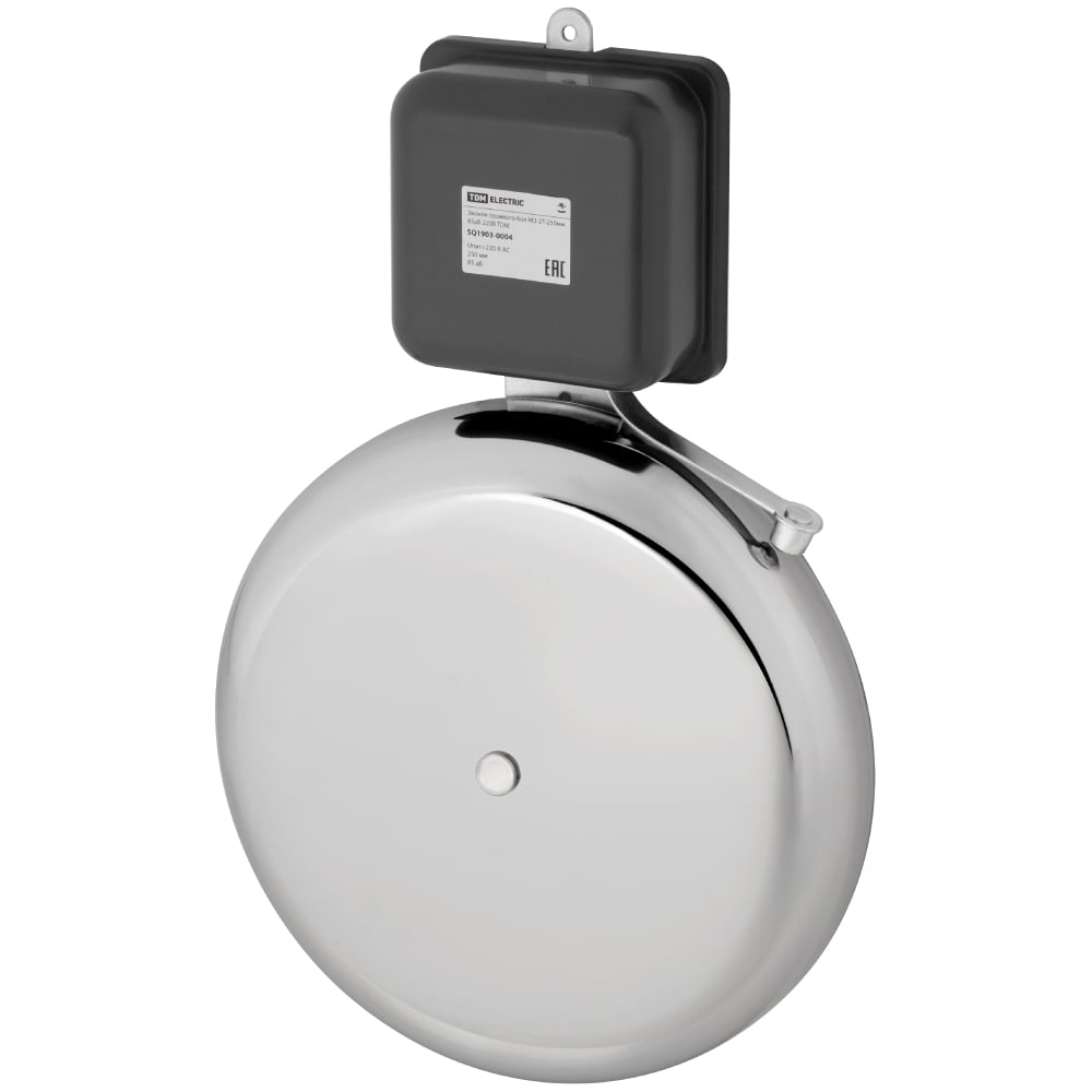 Изображение товара Звонок громкого боя TDM ELECTRIC 85дБ 220В SQ1903-0004 профессиональный проводной Изображение товара Звонок громкого боя TDM ELECTRIC 85дБ 220В SQ1903-0004 профессиональный проводной