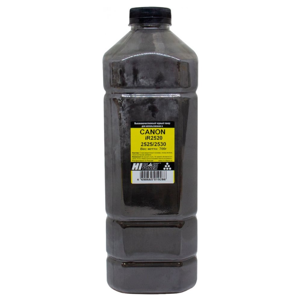 Изображение товара Тонер Hi-Black для Canon iR 2520/2525/2530 700 г канистра HB-CAN-2520/2525/2530-Bk-700G