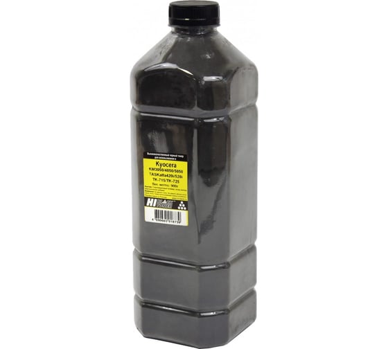 Изображение товара Тонер Hi-Black для Kyocera KM-3050/4050/5050/TASKalfa420i (TK-715/TK-725) Bk,900г,канистра HB-KY-TK715/725-Bk-900G