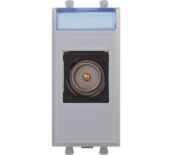 Изображение товара Розетка DKC TV одиночная модульная, Avanti, Закаленная сталь, 1 модуль 4404501