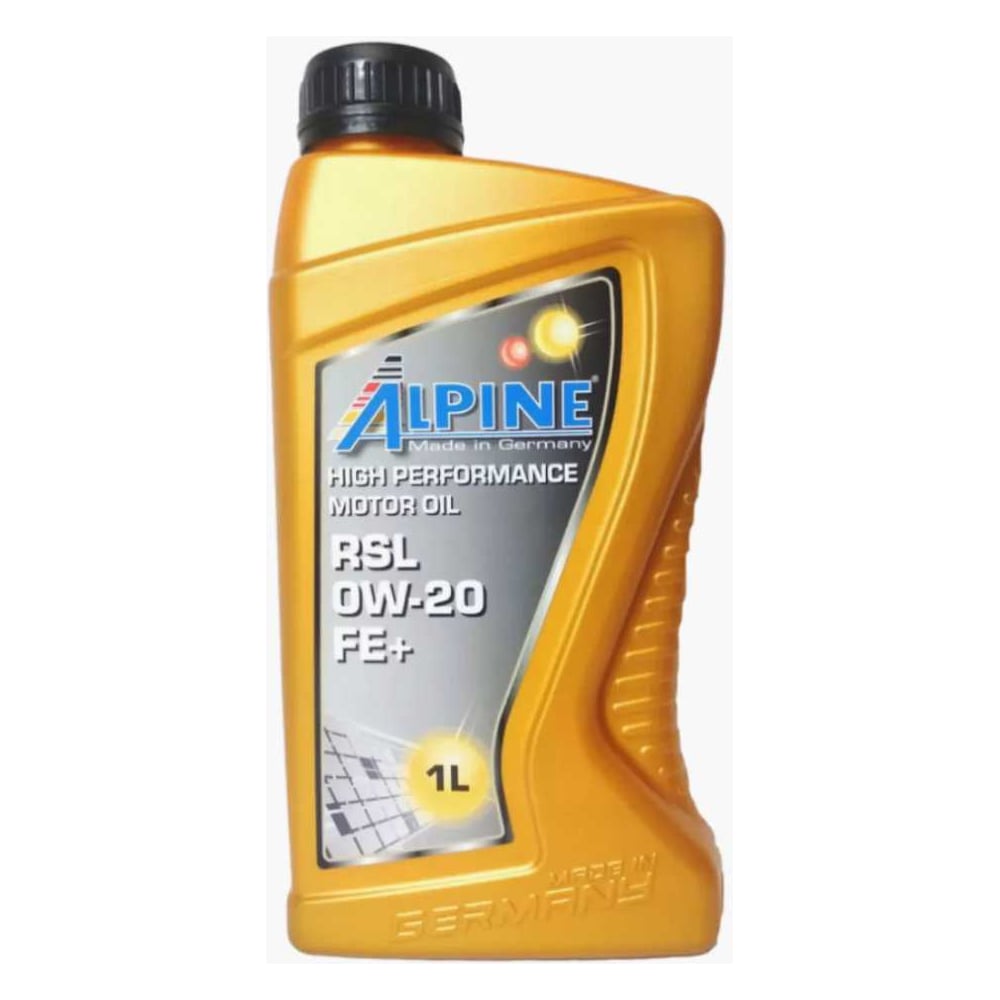 Изображение товара Масло моторное синтетическое Alpine RSL 0W-20 FE+ 1L
