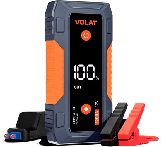 Изображение товара Портативное пуско-зарядное устройство VOLAT VT-PJS12601