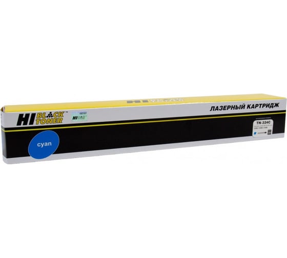 Изображение товара Тонер-картридж Hi-Black для Konica-Minolta bizhub C258/C308/C368, C, 26К HB-TN-324C