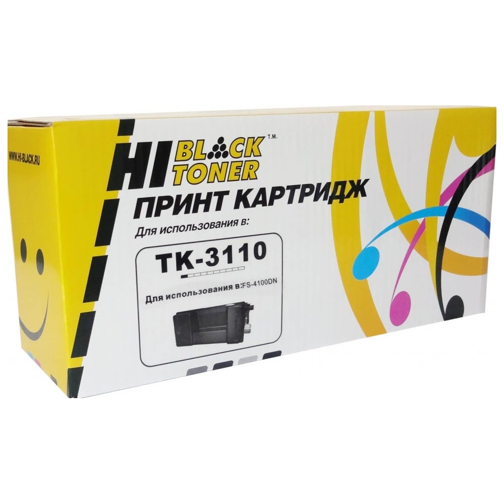 Изображение товара Тонер-картридж Hi-Black для Kyocera FS-4100DN HB-TK-3110 15500 страниц черный