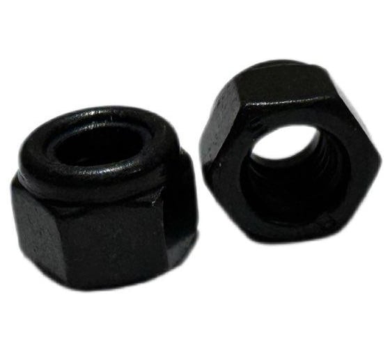 Изображение товара Гайка DIN982 (ISO 7040) М6 8.0 цинк-никель черный 480 часов 100 шт boltnn.ru 4687206429154