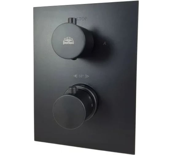 Изображение товара Встраиваемый смеситель термостат для душа Paffoni LIQ518NO/M LIGHT 00241810