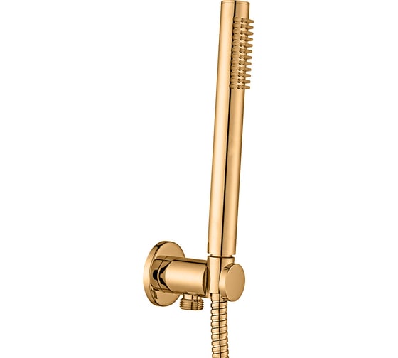 Изображение товара Набор для душа Paffoni ZDUP094HG TONDO с внутренним подключением, золото 00244080