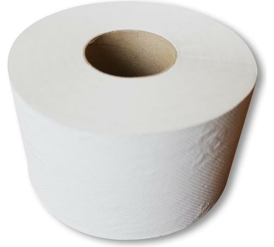 Изображение товара Туалетная бумага для диспенсера ООО Комус Бумага 1 слой, серый, 200 м, 12 рулонов в упаковке 200N1 1023405