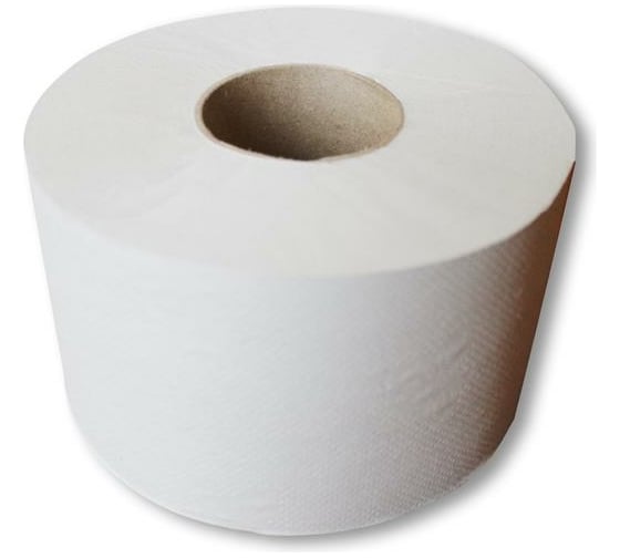 Изображение товара Туалетная бумага для диспенсера ООО Комус 1 слой, серый, 130 м, 12 рулонов в упаковке 130G1 1023403