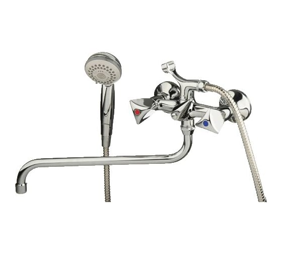 Изображение товара Смеситель для ванны Melodia della vita Dinatro длинный излив, керамика MDV 40141 65003